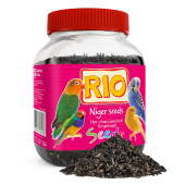 Купить онлайн RIO NIGER SEEDS - Рио Абисинский нуг для птиц - 250гр в Зубастик-ДВ (интернет-магазин зоотоваров) с доставкой по Хабаровску и по всей России.