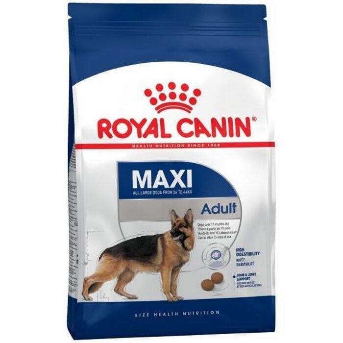 Заказать онлайн ROYAL CANIN MAXI ADULT для взрослых собак крупных пород в интернет-магазине зоотоваров Зубастик-ДВ в Хабаровске и по всей России.