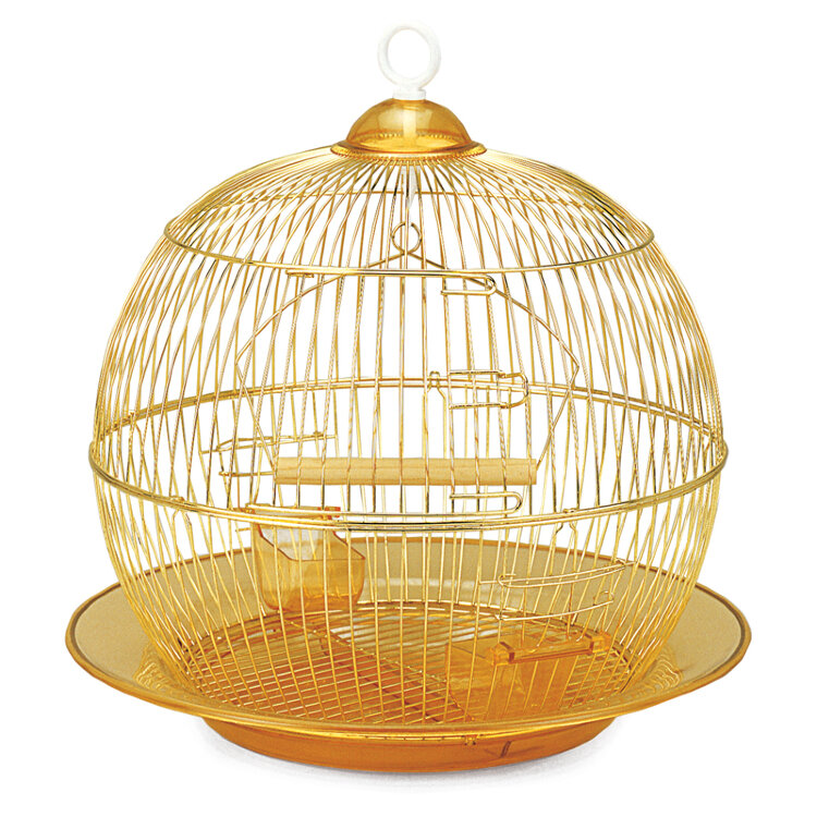 Заказать онлайн TRIOL Клетка птицы золото d350*330мм (350 G) в интернет-магазине зоотоваров Зубастик-ДВ в Хабаровске и по всей России.