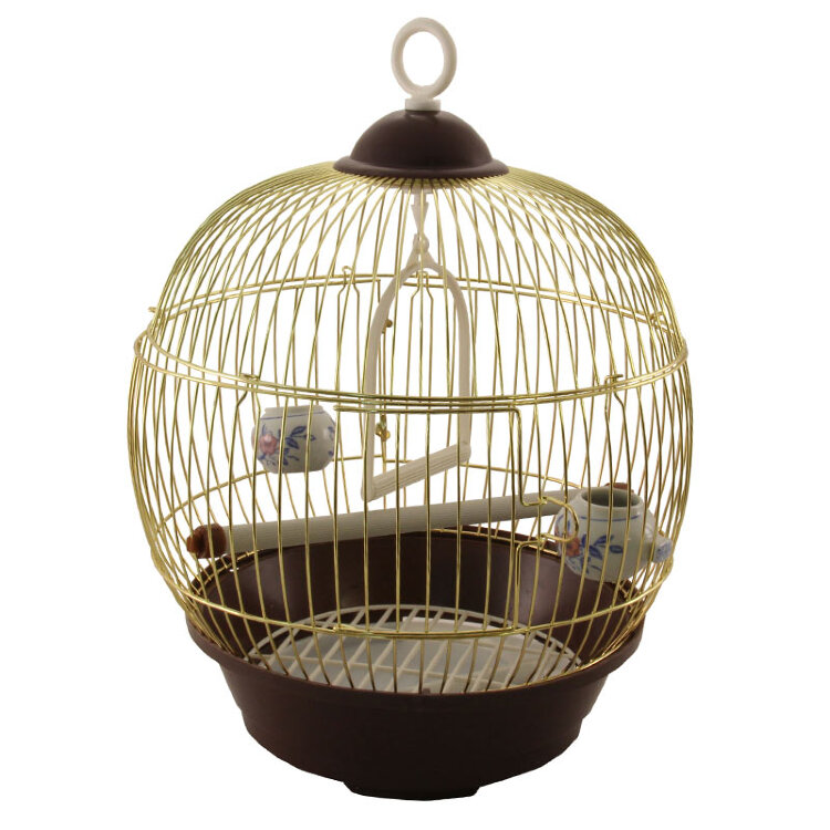 Заказать онлайн TRIOL Клетка птицы круглая  d23x37,5 см (23В) в интернет-магазине зоотоваров Зубастик-ДВ в Хабаровске и по всей России.