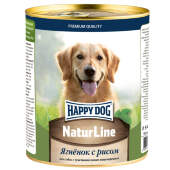 Купить онлайн Happy Dog NaturLine Кусочки ягненка с рисом для собак 970 гр в Зубастик-ДВ (интернет-магазин зоотоваров) с доставкой по Хабаровску и по всей России.
