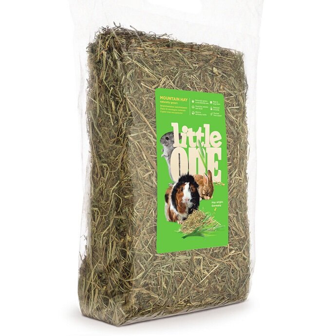 Заказать онлайн LITTLE ONE - Литл Уан Горное сено непресованное для грызунов 1 кг в интернет-магазине зоотоваров Зубастик-ДВ в Хабаровске и по всей России.