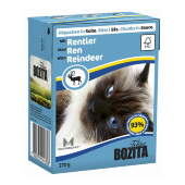 Купить онлайн BOZITA FELINE IN SAUCE REINDEER — Бозита для котят и взрослых кошек кусочки в соусе Олень - 370гр в Зубастик-ДВ (интернет-магазин зоотоваров) с доставкой по Хабаровску и по всей России.