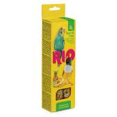 Купить онлайн RIO STICKS - Рио Палочки для волнистых попугайчиков и экзотических птиц с тропическими фруктами 2 штуки - 80гр в Зубастик-ДВ (интернет-магазин зоотоваров) с доставкой по Хабаровску и по всей России.