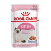 Купить онлайн  ROYAL CANIN KITTEN - Роял Канин для котят в желе - 85гр в Зубастик-ДВ (интернет-магазин зоотоваров) с доставкой по Хабаровску и по всей России.