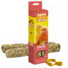RIO STICKS - Рио Палочки для канареек с мёдом и полезными семенами 2 штуки - 80гр - RIO STICKS - Рио Палочки для канареек с мёдом и полезными семенами 2 штуки - 80гр