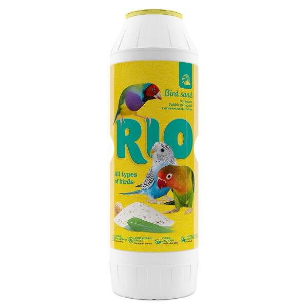 Заказать онлайн RIO BIRD SAND - Рио Гигиенический песок для птиц - 2кг в интернет-магазине зоотоваров Зубастик-ДВ в Хабаровске и по всей России.