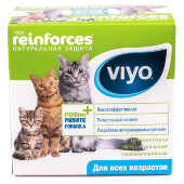 Купить онлайн VIYO Reinforces All Ages CAT пребиотический напиток для кошек всех возрастов 7х30 мл в Зубастик-ДВ (интернет-магазин зоотоваров) с доставкой по Хабаровску и по всей России.