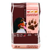 Купить онлайн ДИЛЛИ сухой корм Говяжья печень с овсянкой для собак в Зубастик-ДВ (интернет-магазин зоотоваров) с доставкой по Хабаровску и по всей России.