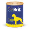 Brit Premium by Nature Кусочки с говядиной и пшеном для собак 850 гр - Brit Premium by Nature Кусочки с говядиной и пшеном для собак 850 гр