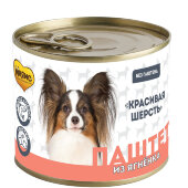 Купить онлайн Мнямс паштет для собак всех пород из ягненка "Красивая шерсть" 200гр в Зубастик-ДВ (интернет-магазин зоотоваров) с доставкой по Хабаровску и по всей России.