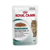 Купить онлайн ROYAL CANIN INSTINCTIVE 7+ - Роял Канин для пожилых кошек старше 7 лет в желе - 85гр в Зубастик-ДВ (интернет-магазин зоотоваров) с доставкой по Хабаровску и по всей России.