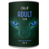 Купить онлайн DailyCat Unique line Abult  для взрослых кошек с рыбой 300 гр в Зубастик-ДВ (интернет-магазин зоотоваров) с доставкой по Хабаровску и по всей России.