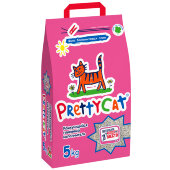 Купить онлайн PrettyCat наполнитель комкующийся для кошачьих туалетов "Euro Mix" 5 кг в Зубастик-ДВ (интернет-магазин зоотоваров) с доставкой по Хабаровску и по всей России.