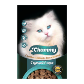 Купить онлайн Chammy пауч для кошек Курица в соусе 85 гр. в Зубастик-ДВ (интернет-магазин зоотоваров) с доставкой по Хабаровску и по всей России.