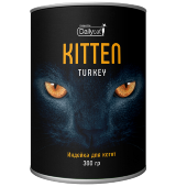 Купить онлайн DailyCat Unique line KITTEN - для котят с индейкой 300 гр в Зубастик-ДВ (интернет-магазин зоотоваров) с доставкой по Хабаровску и по всей России.