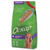 Купить онлайн Оскар Корм с цыпленком и рисом для взрослых собак 2 кг в Зубастик-ДВ (интернет-магазин зоотоваров) с доставкой по Хабаровску и по всей России.