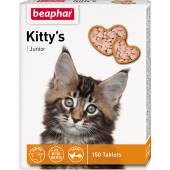 Купить онлайн BEAPHAR Витамины для котят Kitty`s Junior в Зубастик-ДВ (интернет-магазин зоотоваров) с доставкой по Хабаровску и по всей России.